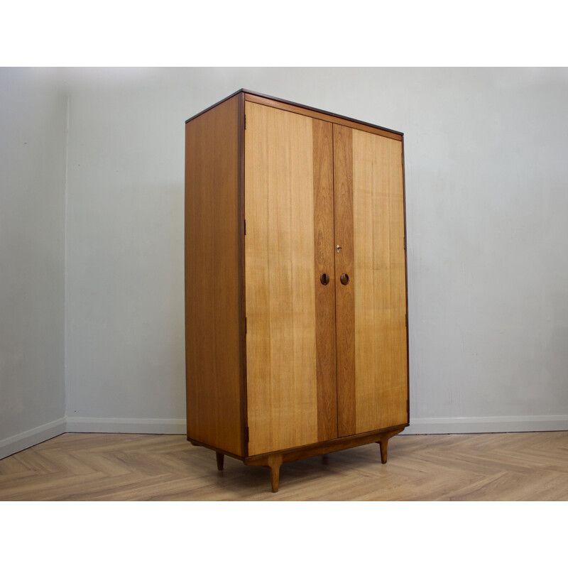 Vintage teak & walnut cabinet by Butilux, 1960s