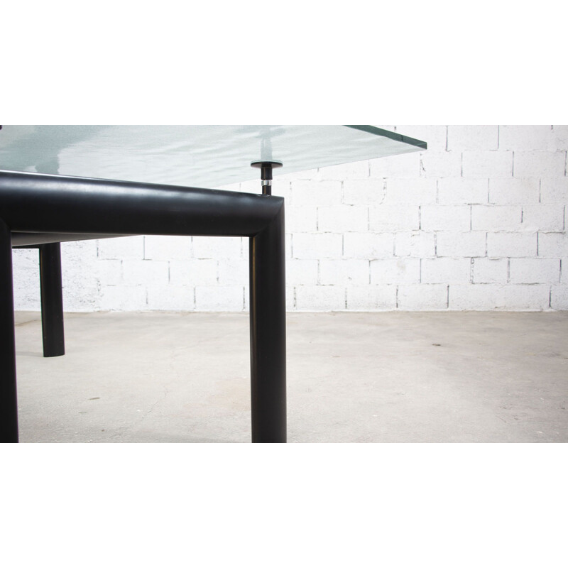 Vintage table Lc6 by Charlotte Perriand, Le Corbusier and Jeanneret for Cassina, 1974