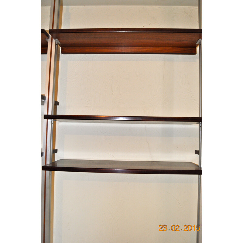 Storage cabinet with 14 shelves, Michel DUCAROY - 1970s