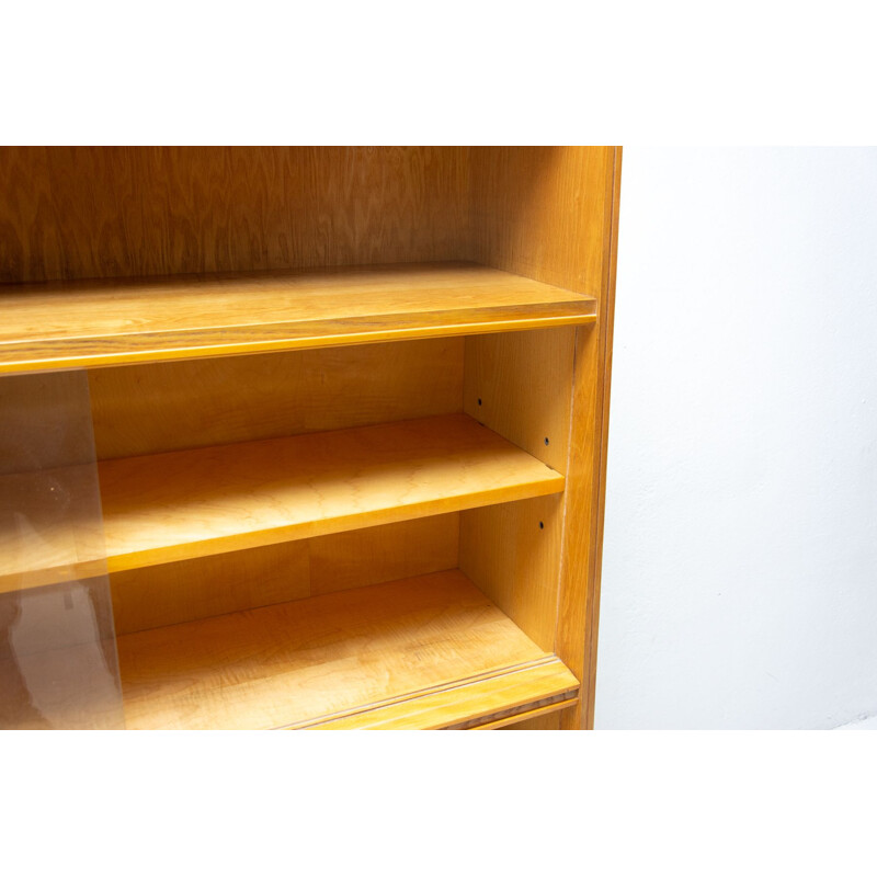 Mid century walnut bookcase by František Jirák, Czechoslovakia 1960s