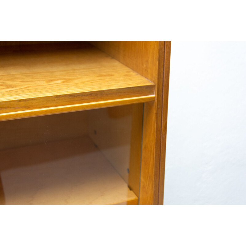 Mid century walnut bookcase by František Jirák, Czechoslovakia 1960s