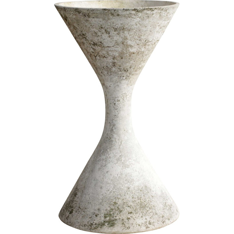 Planter Cement Diabolo, WIlly GUHL - 1950s