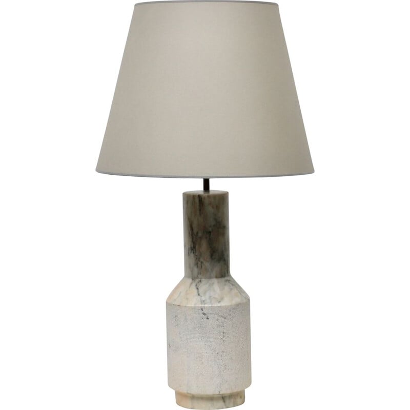 Lampe vintage en marbre