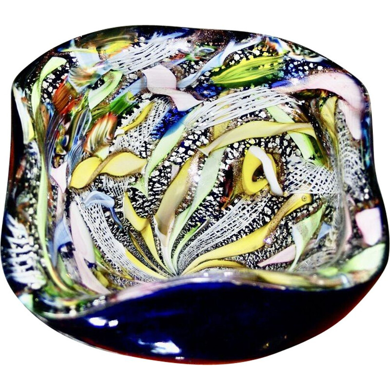 Cendrier vintage Bisancio Avem Murano, 1960