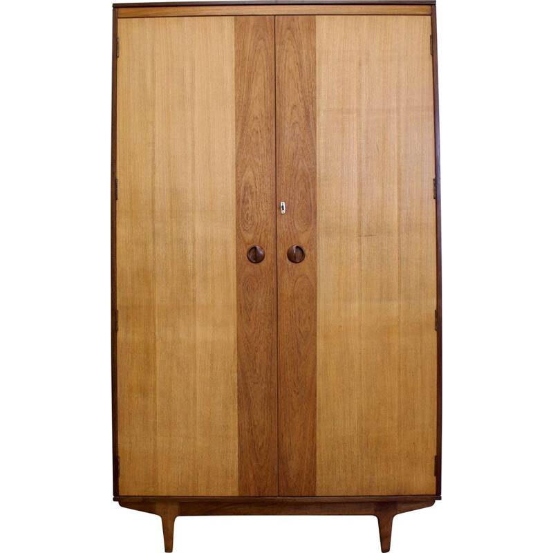 Vintage teak & walnut cabinet by Butilux, 1960s