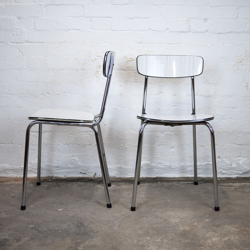 Vintage formica dining set by Tavo, Belgium 1950