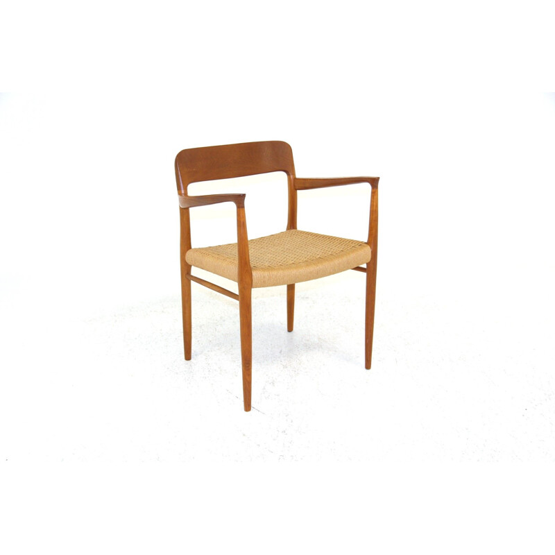 Vintage armchair model 56 by Niels Møller for Il Møller, 1960s