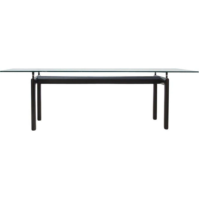 Vintage table Lc6 by Charlotte Perriand, Le Corbusier and Jeanneret for Cassina, 1974