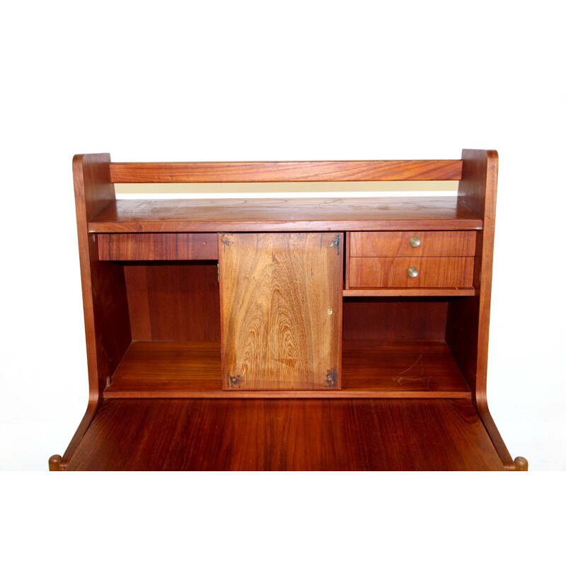 Vintage teak secretary by Poul Volther, Denmark 1960