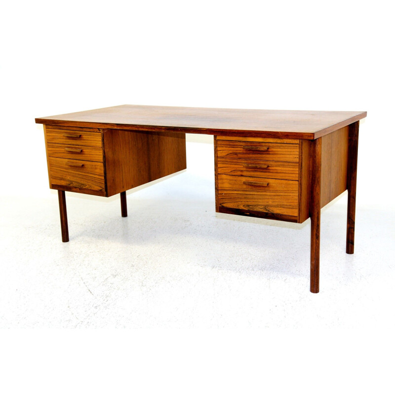 Vintage rosewood desk, Denmark 1960s