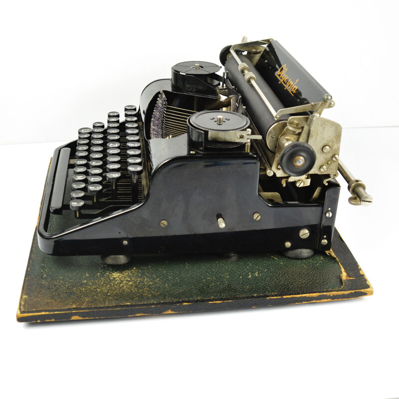 Máquina de escrever Vintage "Simplex" da Olympia A.G. Stuttgart, Alemanha 1930