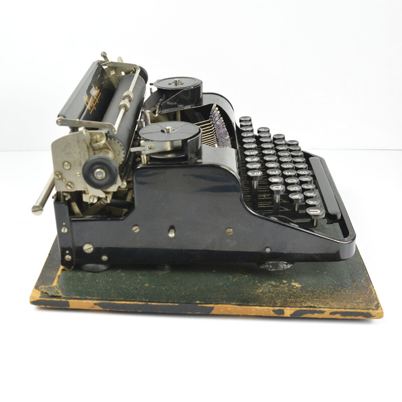 Máquina de escrever Vintage "Simplex" da Olympia A.G. Stuttgart, Alemanha 1930