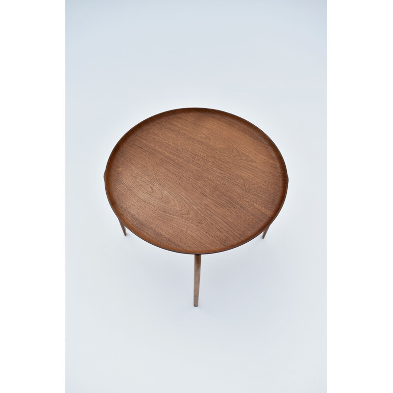 Vintage teak side table by Svend Willumsen & H. Engholm for Fritz Hansen