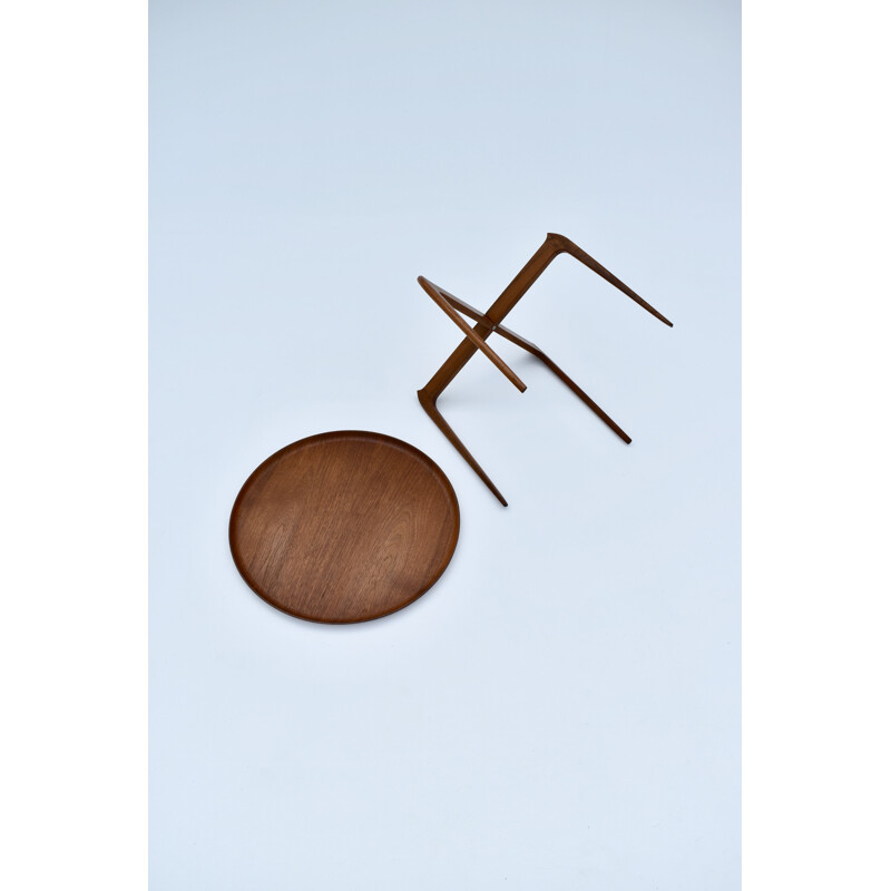 Vintage teak side table by Svend Willumsen & H. Engholm for Fritz Hansen