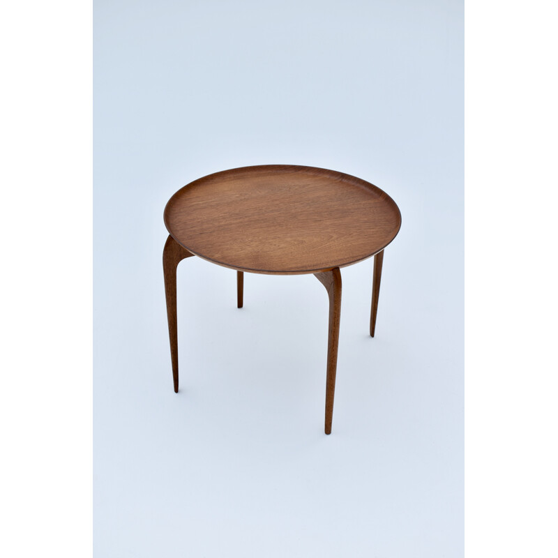 Vintage teak side table by Svend Willumsen & H. Engholm for Fritz Hansen