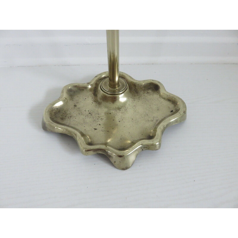 Vintage Art Deco bronze umbrella stand, France 1900s