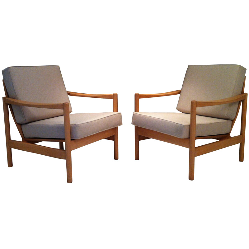 Soviets pair of armchairs - 1960s