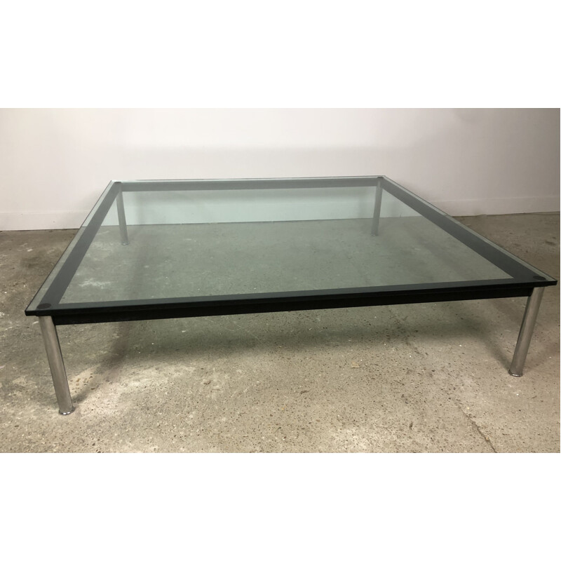 Vintage Lc 10 coffee table by Le Corbusier for Cassina