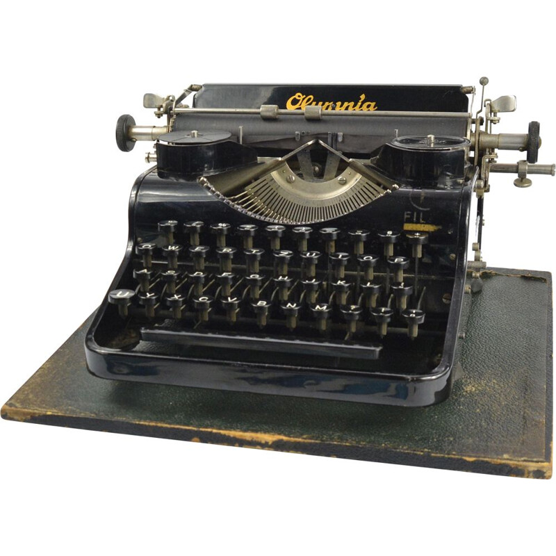 Machine à écrire Olympia vintage  Machine à écrire, Machines à