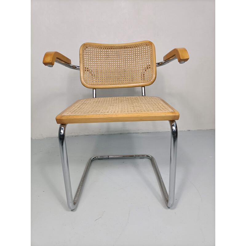 Vintage armchair model Cesca B64 by Marcel Breuer, 1970s