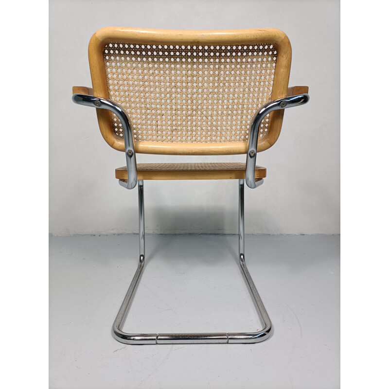 Vintage fauteuil model Cesca B64 van Marcel Breuer, 1970