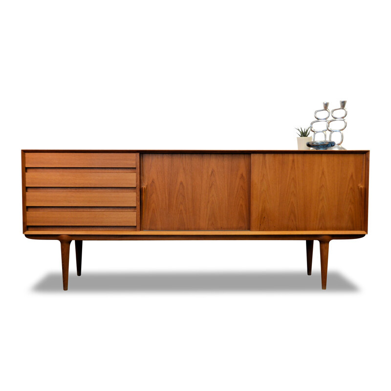 Mid century Omann Jun sideboard in teak, Gunni OMANN - 1960s