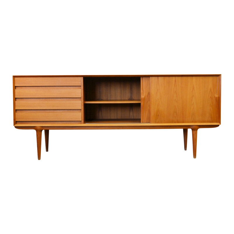 Mid century Omann Jun sideboard in teak, Gunni OMANN - 1960s