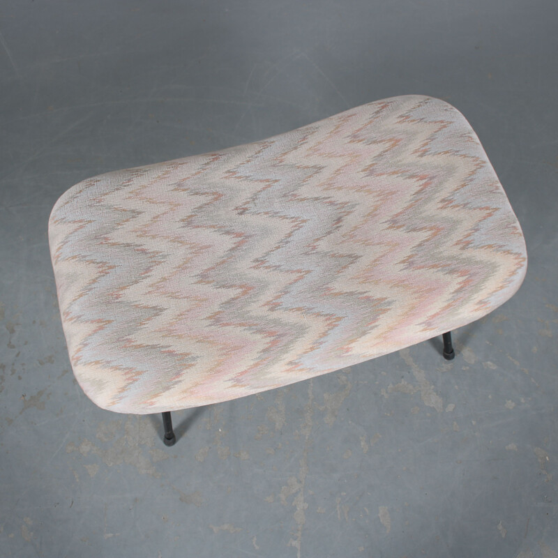Vintage ottoman by Pierre Paulin for Thonet, France 1950s