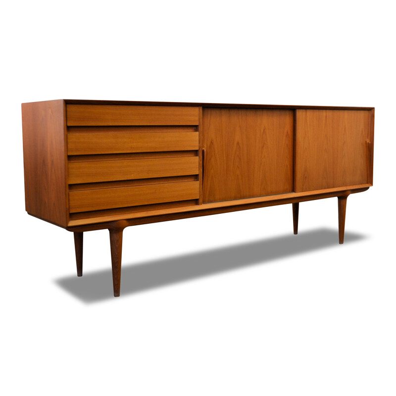 Mid century Omann Jun sideboard in teak, Gunni OMANN - 1960s