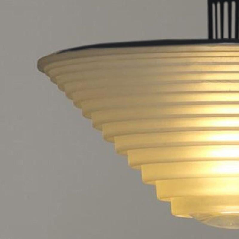 Artemide Egina 38 lampada a sospensione vintage di Angelo Mangiarotti, Italia 1970