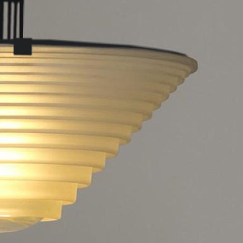 Artemide Egina 38 lampada a sospensione vintage di Angelo Mangiarotti, Italia 1970