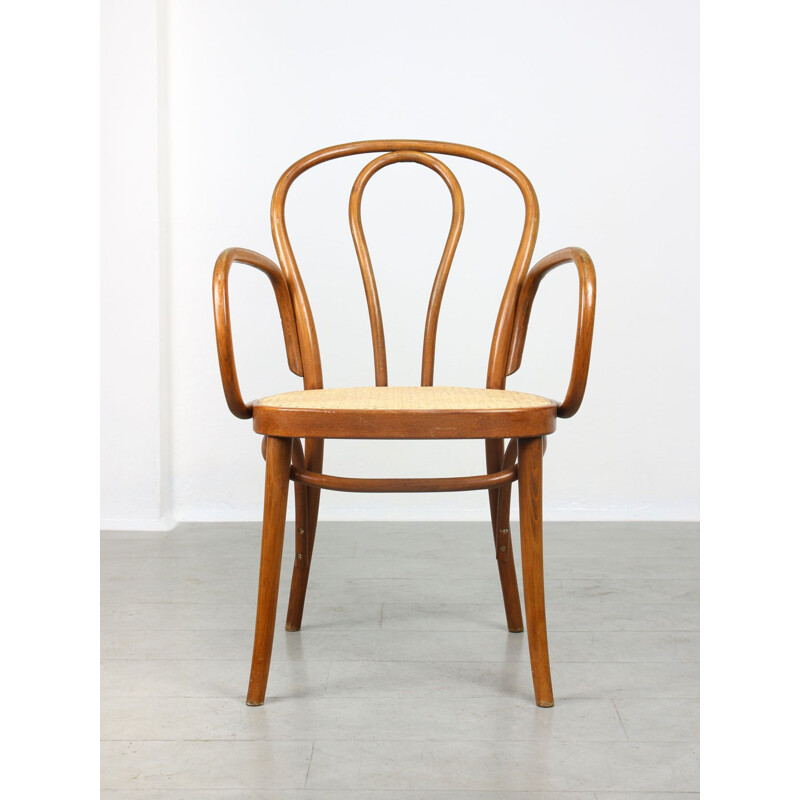 Silla ancha vintage nº 218 de Michael Thonet