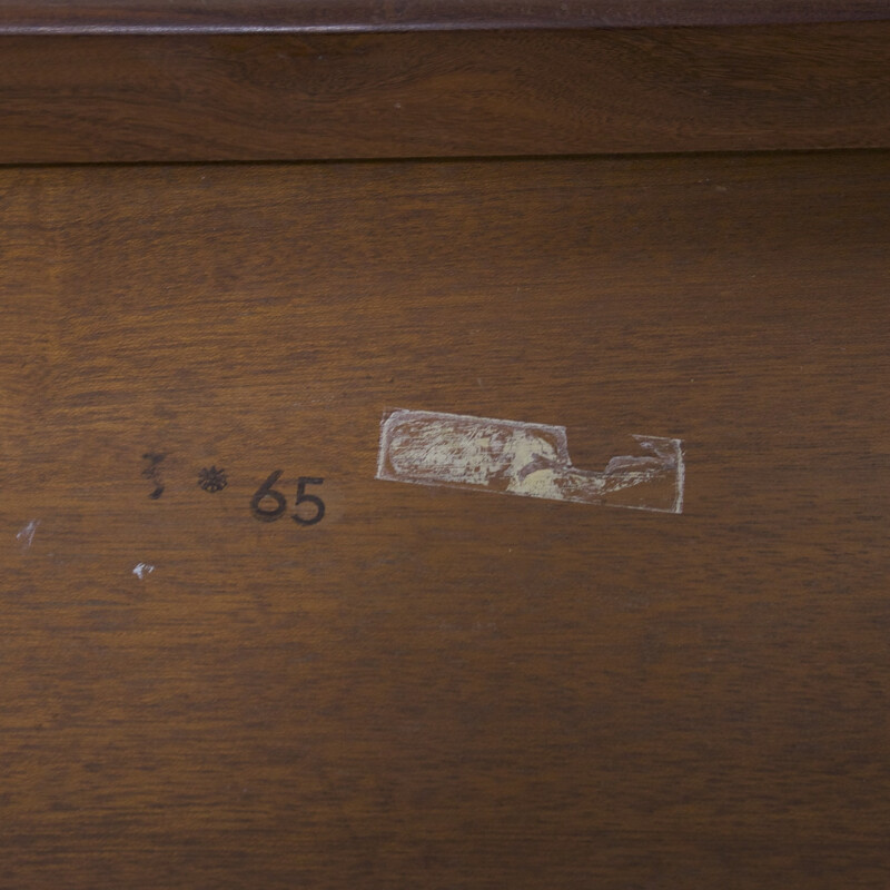 Table basse vintage avec plateau réversible - 1960