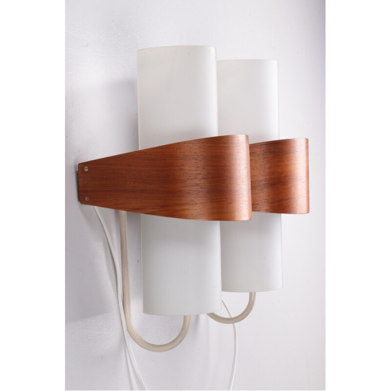 Pair of vintage Philips wall lamps model Nx40 by Louis Kalff, Netherlands 1950