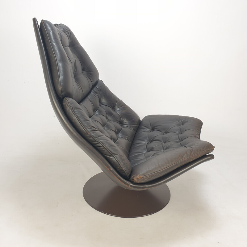 F588 vintage armchair with ottoman by Geoffrey Harcourt for Artifort, 1960
