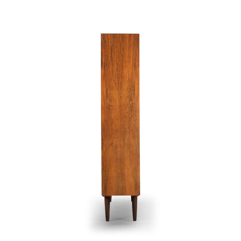 Vintage rosewood bookcase by Carlo Jensen for Hundevad & Co, 1960s