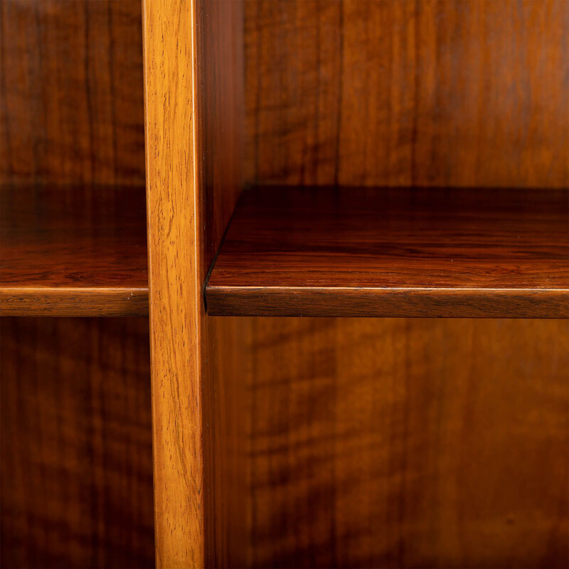 Vintage rosewood bookcase by Carlo Jensen for Hundevad & Co, 1960s