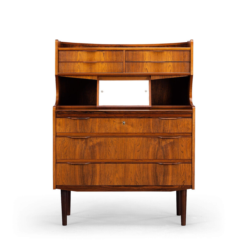 Vintage secretary in rosewood, Denmark 1960