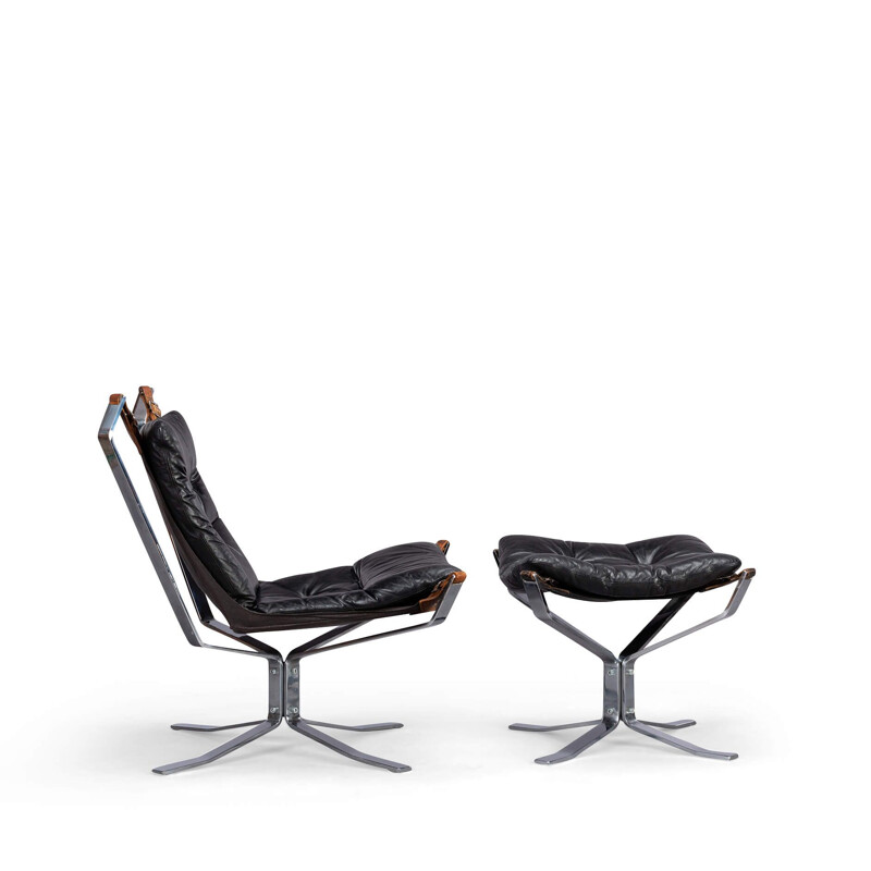 Lounge de Vintage, criado pela Sigurd Resell para Vatne Mobler, 1960