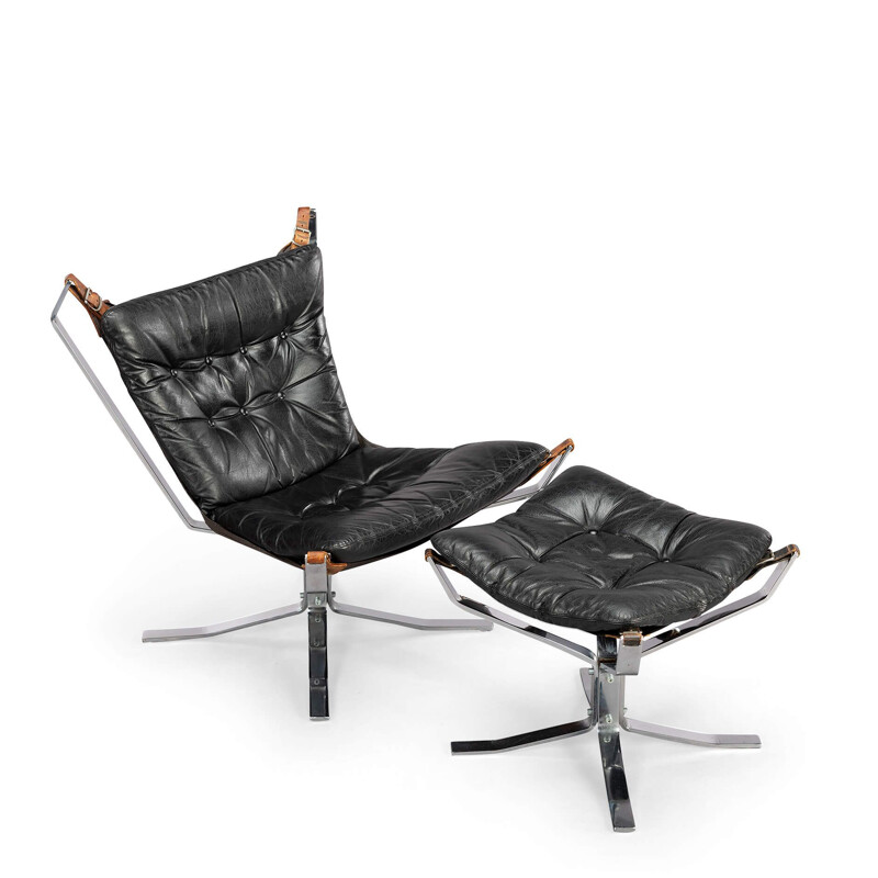 Lounge de Vintage, criado pela Sigurd Resell para Vatne Mobler, 1960