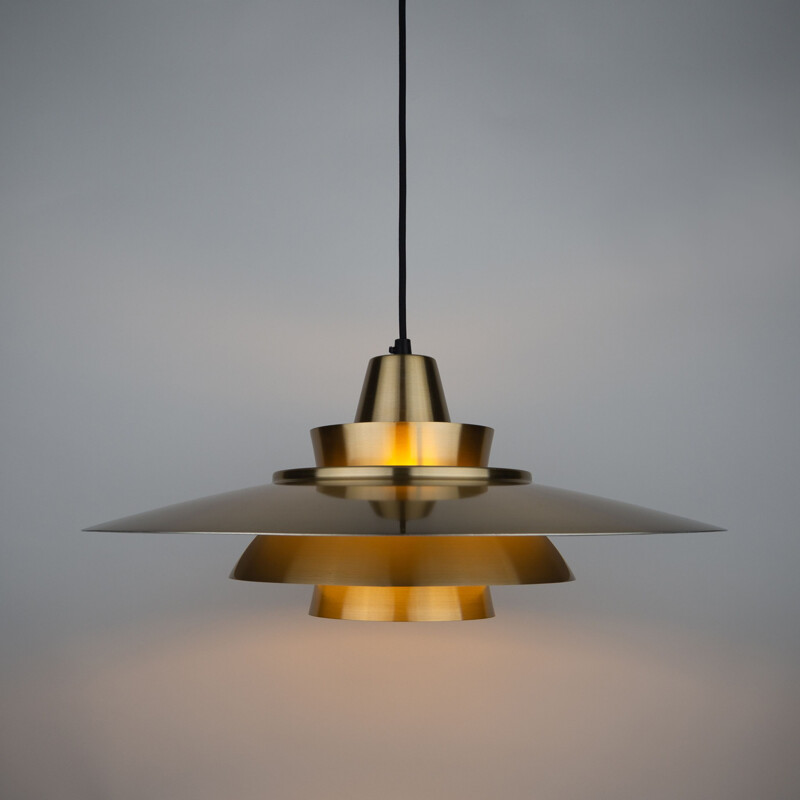 Danish vintage pendant lamp by David Mogensen Louis Poulsen for Superlight, 1970s