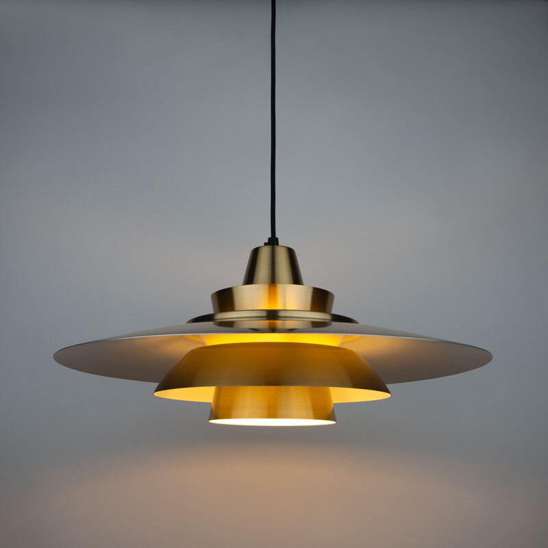 Danish vintage pendant lamp by David Mogensen Louis Poulsen for Superlight, 1970s