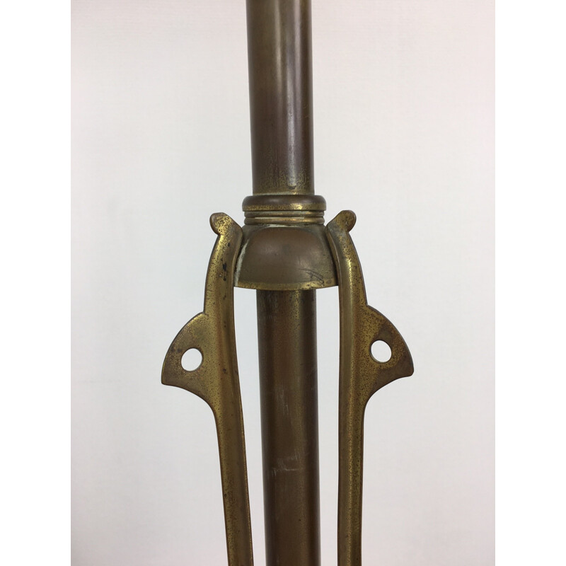 Mid-century brass floor lamp - 1950