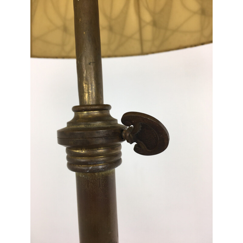 Mid-century brass floor lamp - 1950