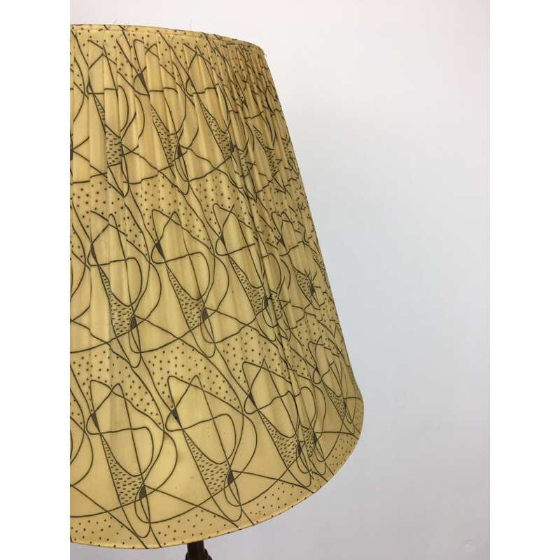 Mid-century brass floor lamp - 1950