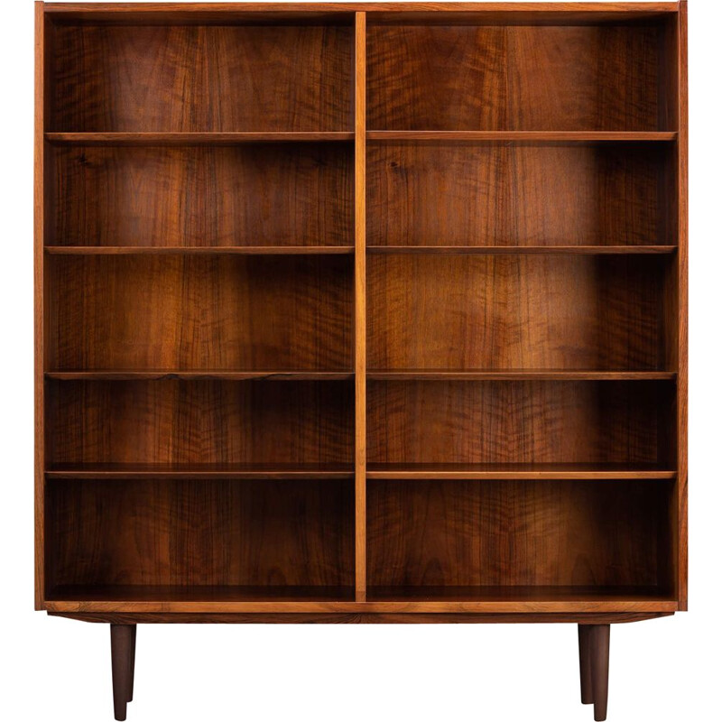 Vintage rosewood bookcase by Carlo Jensen for Hundevad & Co, 1960s