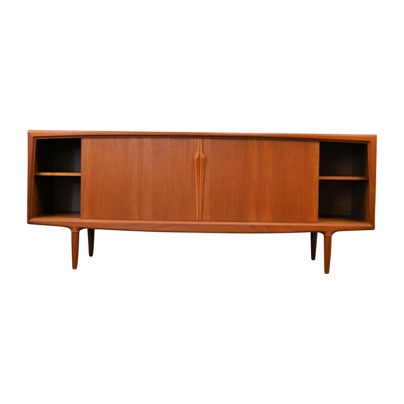 Vintage Axel Christensen Oder sideboard in teak, Gunni OMANN - 1960s