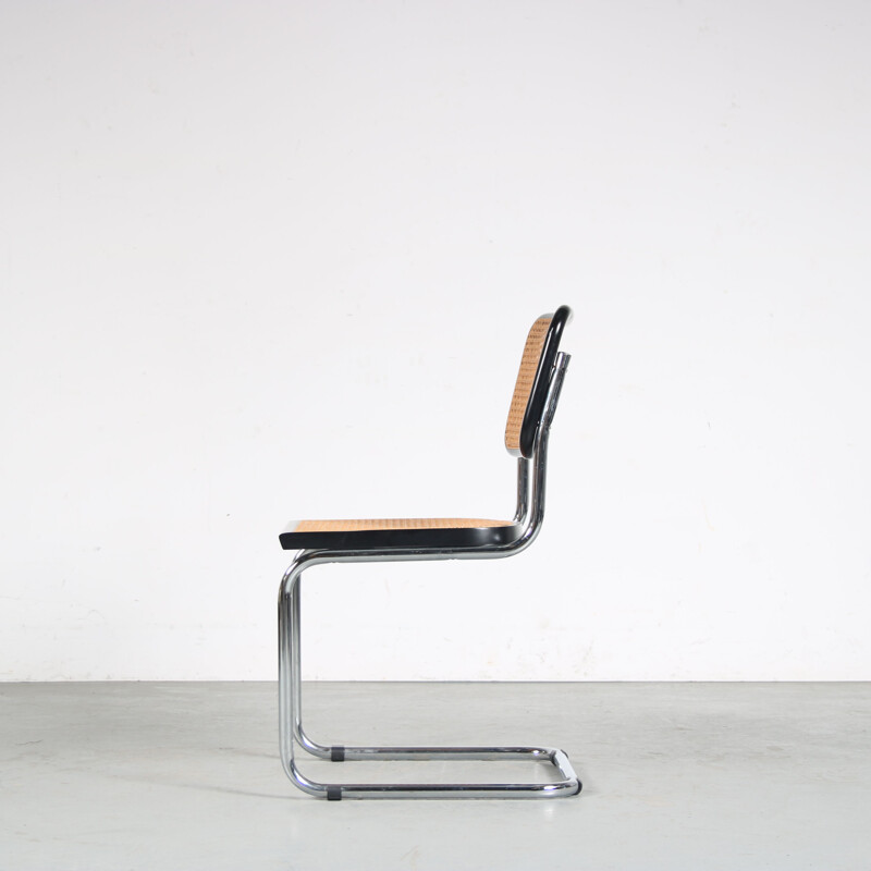 Vintage "Cesca" dining chair by Marcel Breuer, Italy 1970s