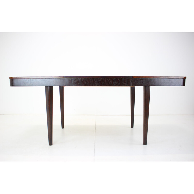 Mid century extendable dining table by Jindřich Halabala, Czechoslovakia 1950