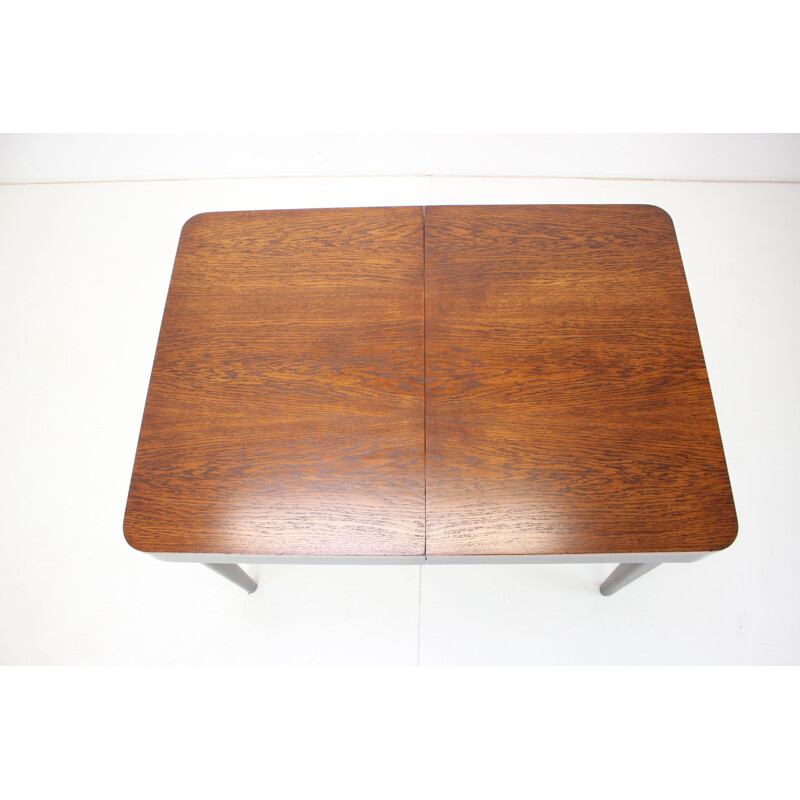 Mid century extendable dining table by Jindřich Halabala, Czechoslovakia 1950